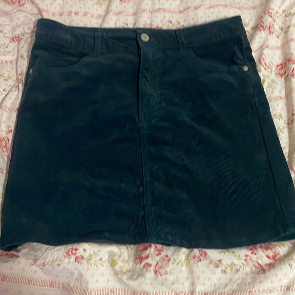 Corduroy skirt